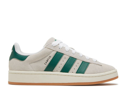 Adidas Campus 00s Crystal White Dark Green