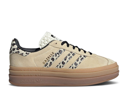 Adidas Gazelle Bold Cream Black Leopard