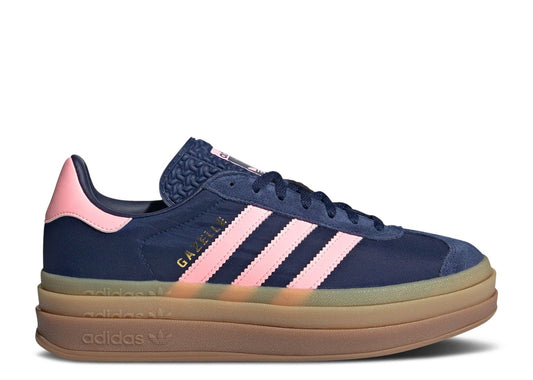 Adidas Gazelle Bold Dark Blue Pink Spark