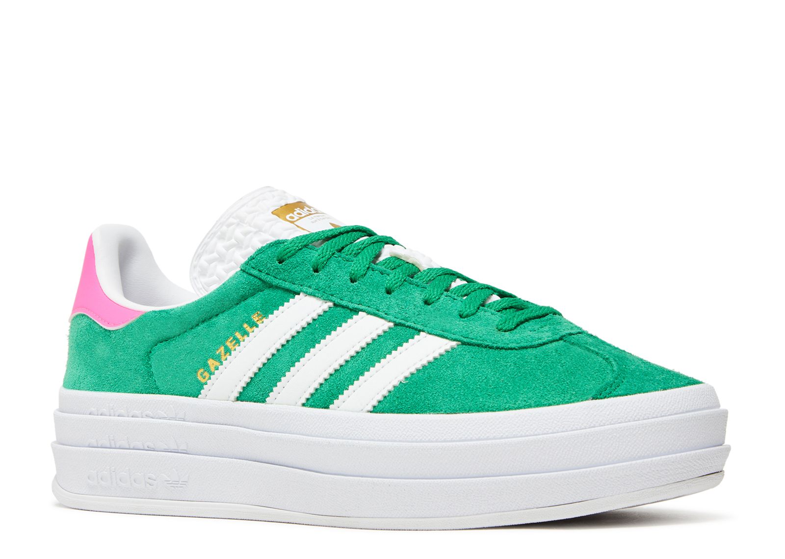 Adidas Gazelle Bold Green Pink