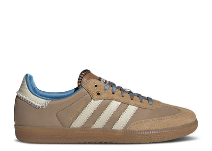 Adidas Samba Nylon Wales Bonner Desert White