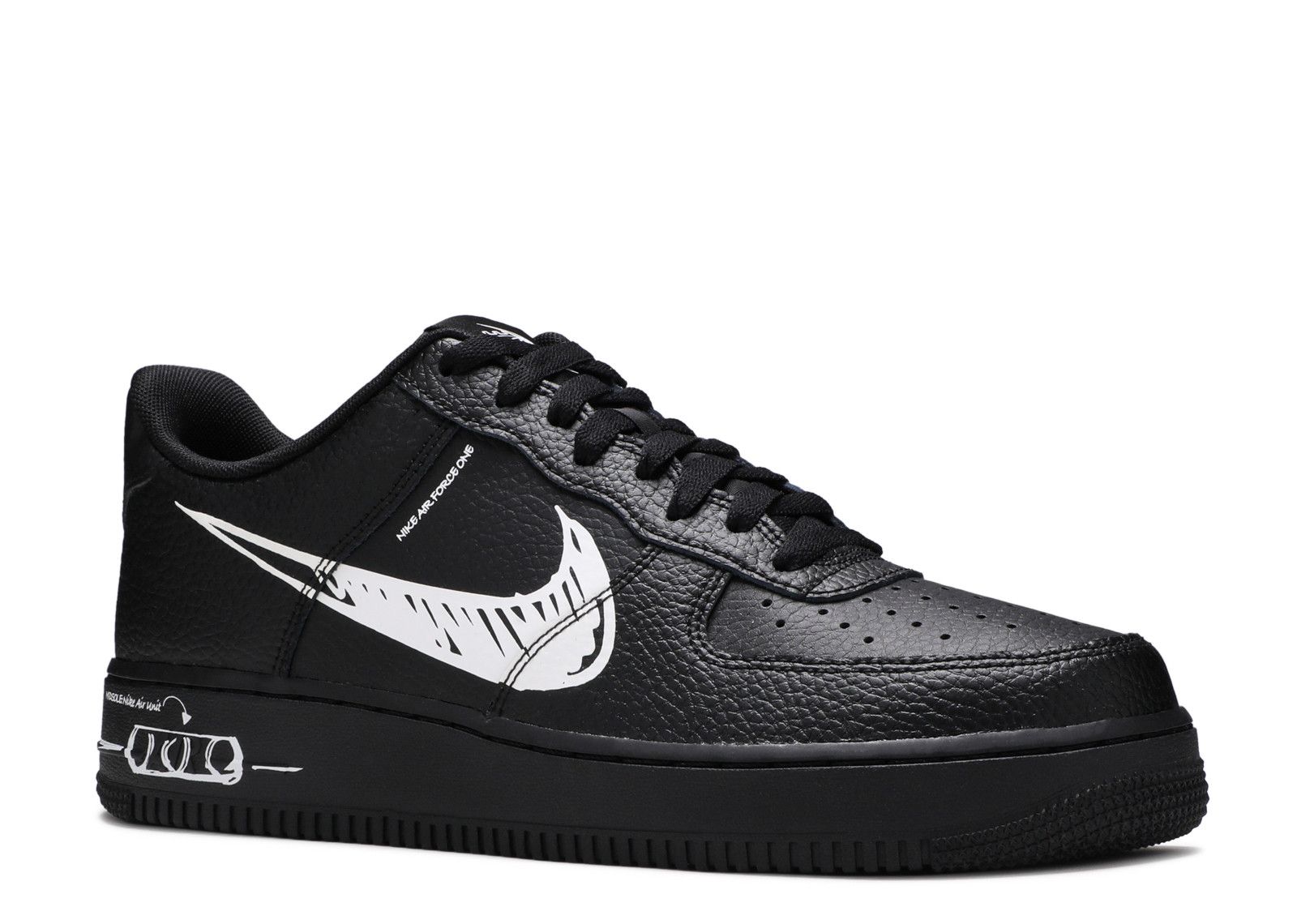 Air Force 1 Sketch Black