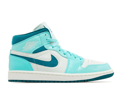 Air Jordan 1 Mid Bleached Turquoise