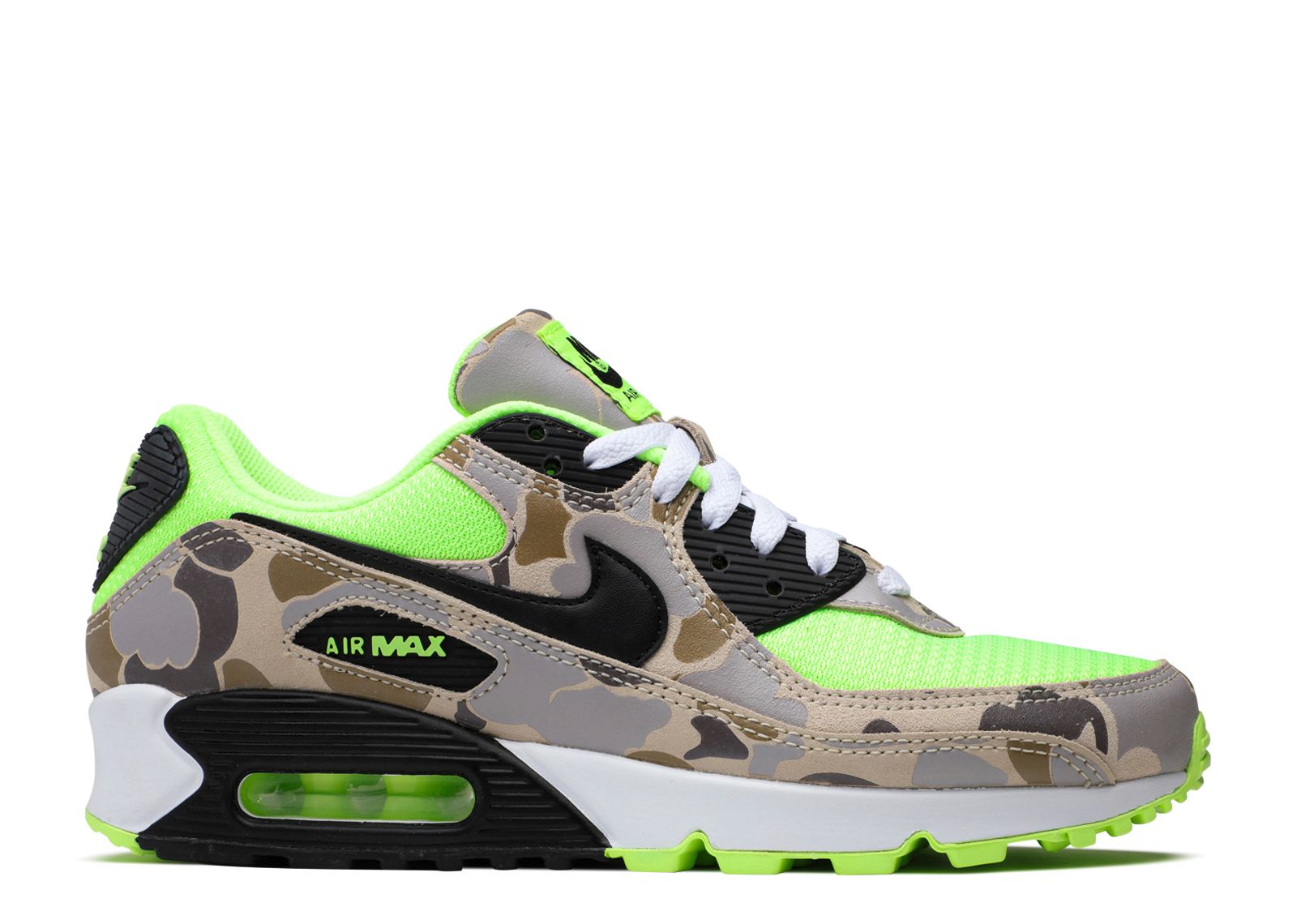 Air Max 90 Duck Camo Green Volt