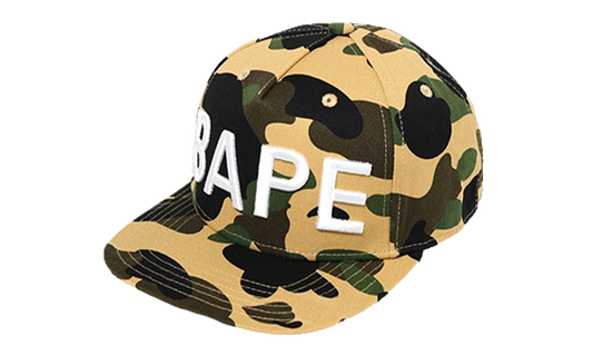 Bape 1st Camo Bape Snap Back Cap