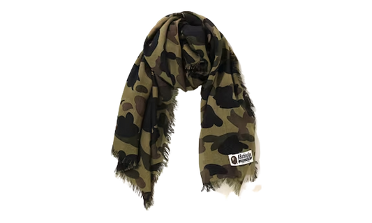 Bape 1st Camo Scarf Green