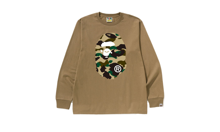 Bape Crewneck  1st Camo Big Ape Head