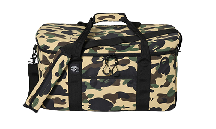 Bape Dufflebag Yellow Camo Utility