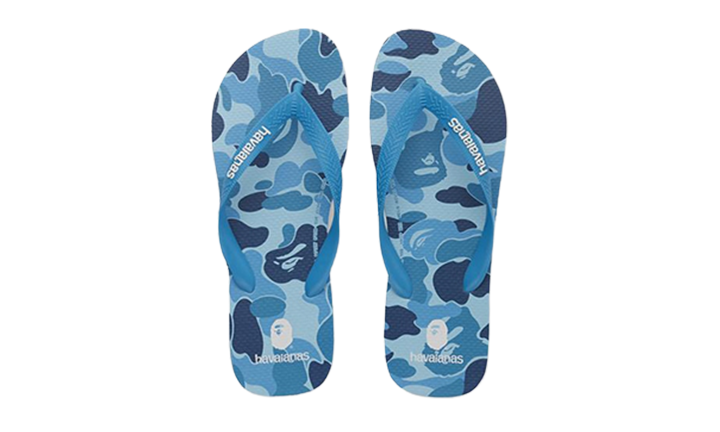 Bape Havaianas Blue Camo