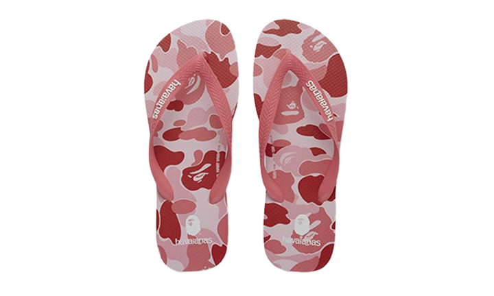 Bape Havaianas Pink Camo