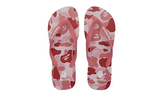 Bape Havaianas Pink Camo