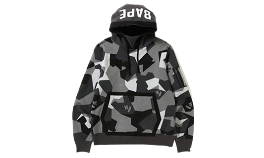 Bape Hoodie Grey Camo Splinter