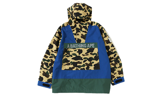 Bape Jacket Anorak 1st Camo Blue