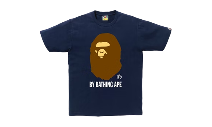 Bape Tee Ape Head Navy