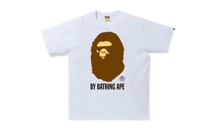 Bape Tee Ape Head White