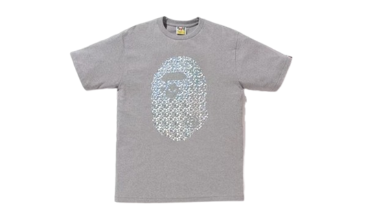 Bape Tee Aurora Ape Head Grey