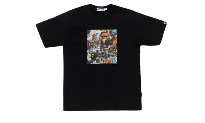 Bape Tee Flyer Pattern Print