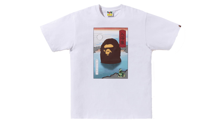 Bape Tee Japan Suvenir White