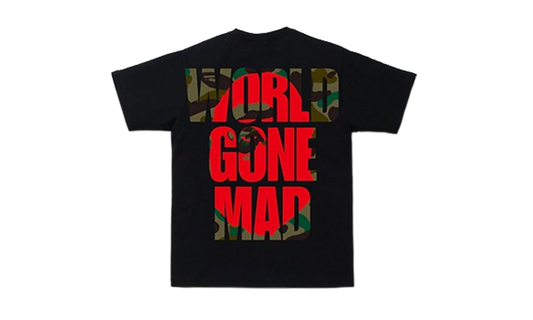 Bape Tee WGM 1st Camo Black