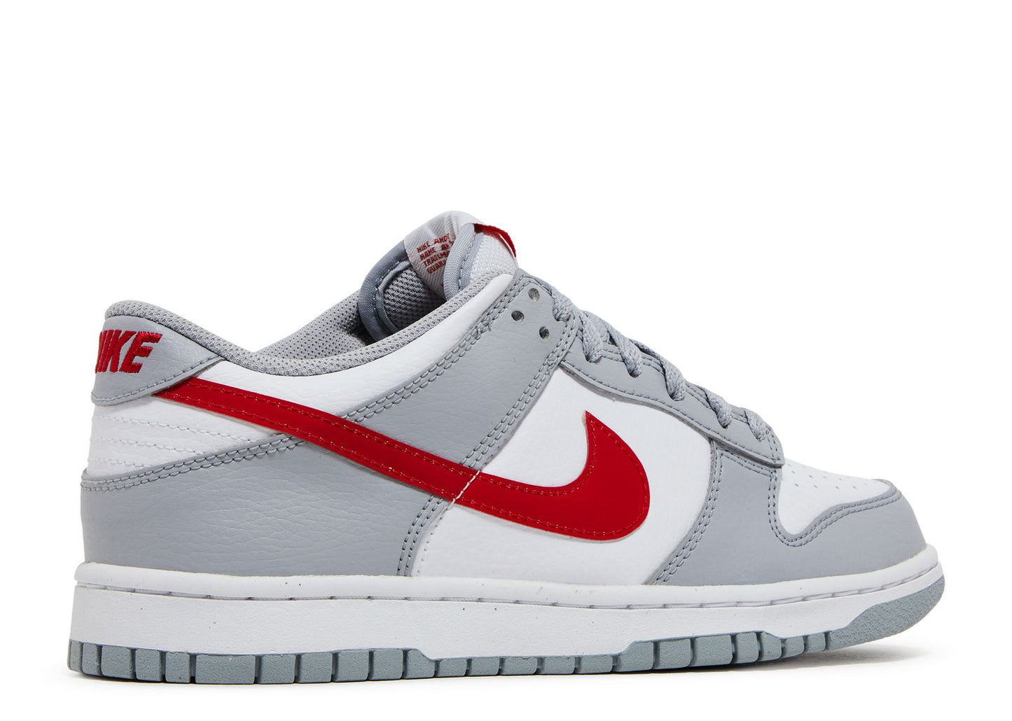 Dunk Low White Grey Red