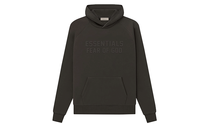 Fear of God Essentials Hoodie Off Black