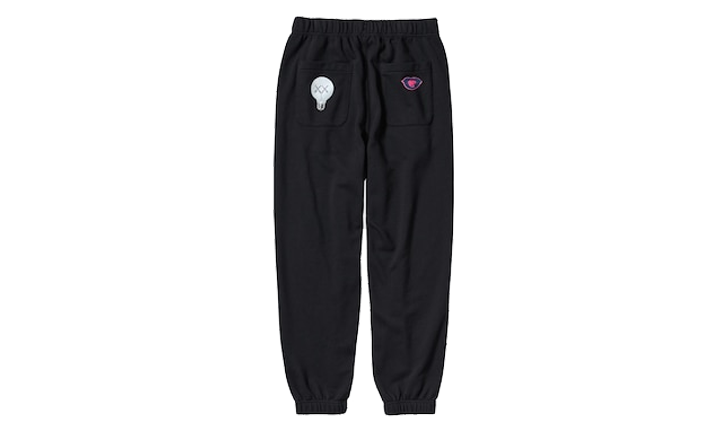 KAWS + Warhol Sweatpants Black