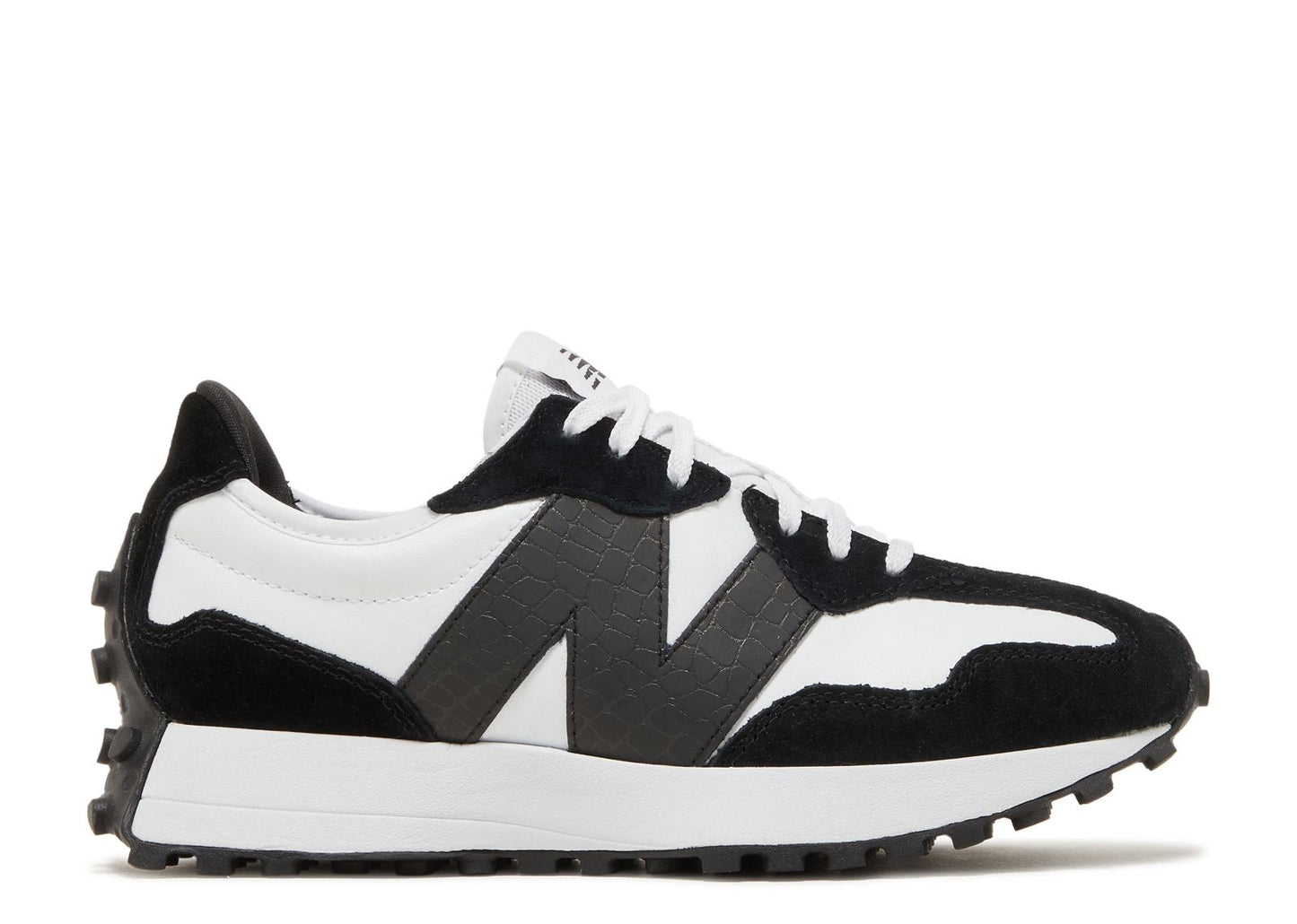 New Balance 327 Black White Black