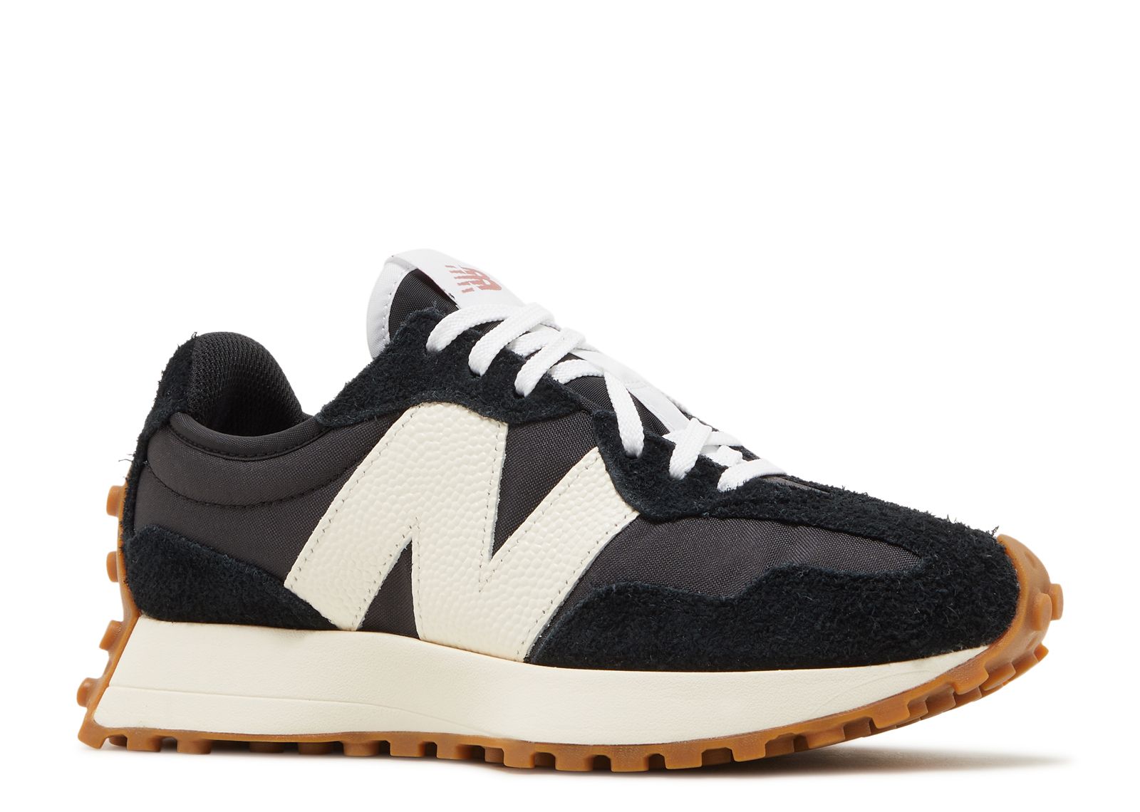 New Balance 327 Black White Gum