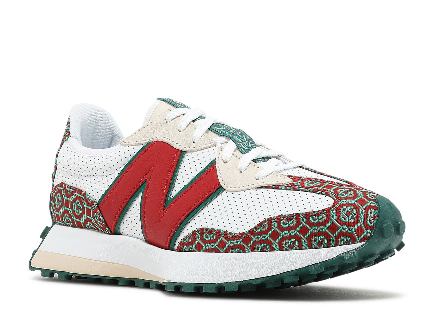 New Balance 327 Casablanca Red Monogram