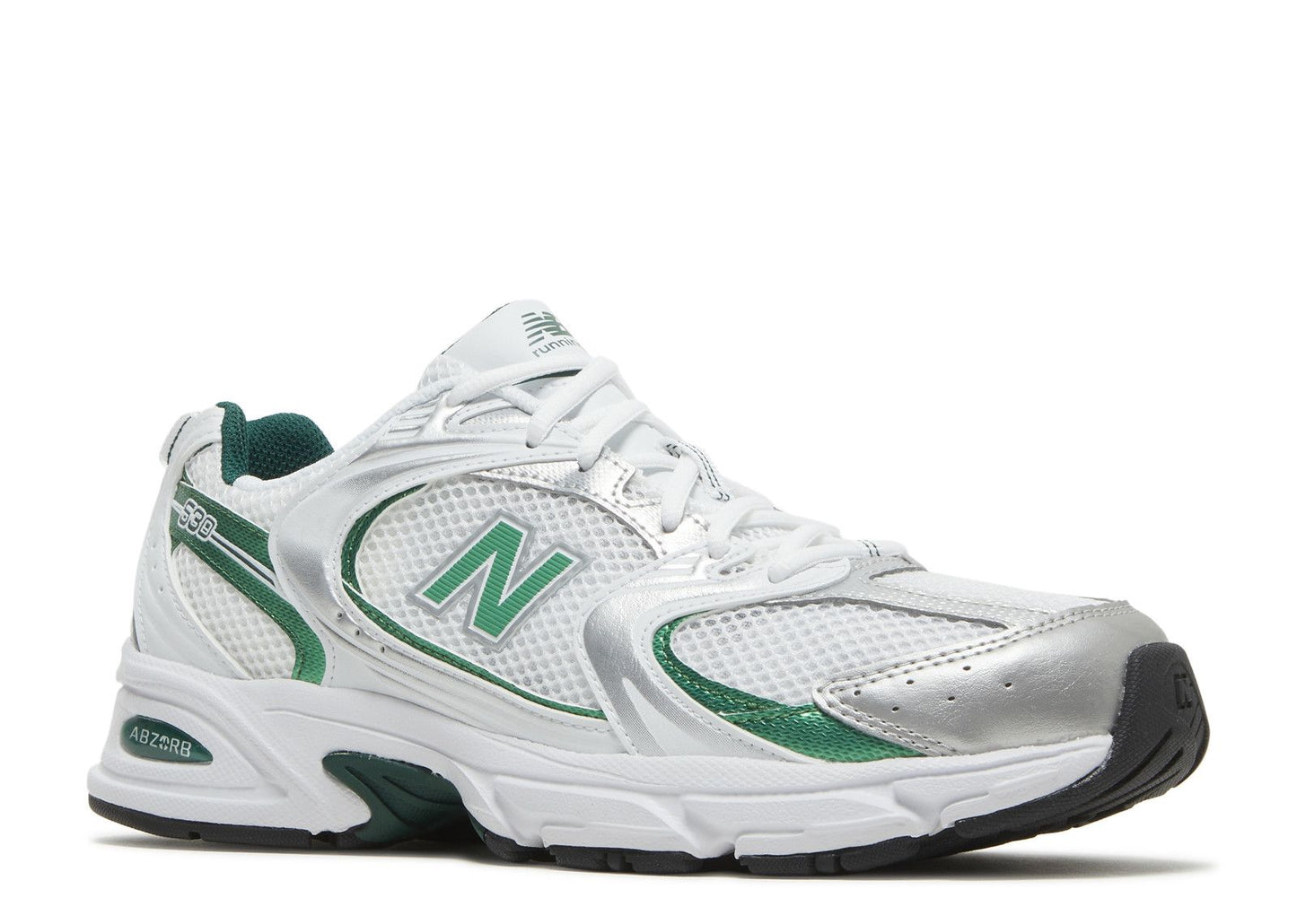 New Balance 530 White Nightwatch Green