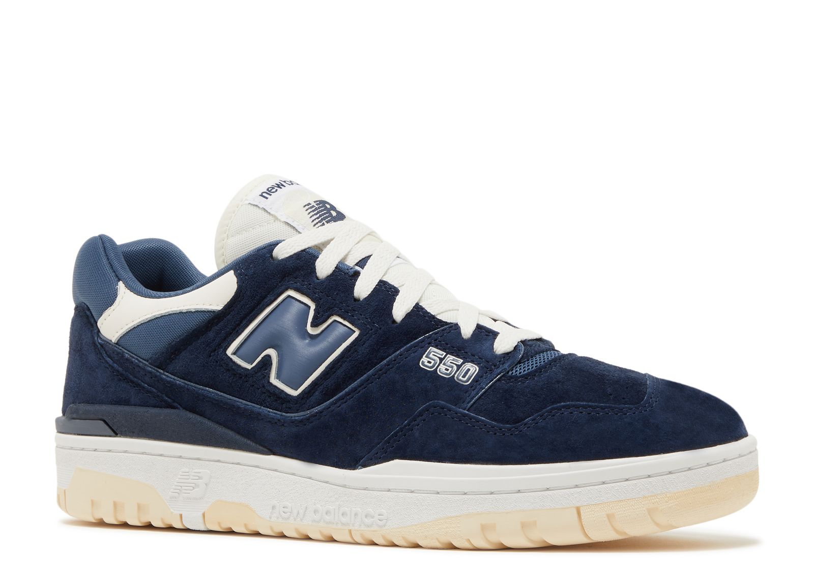 New Balance 550 Natural Indigo Suede