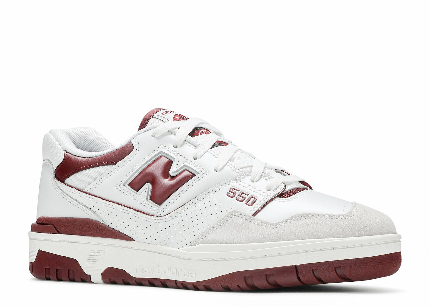 New Balance 550 Sea Salt Burgundy