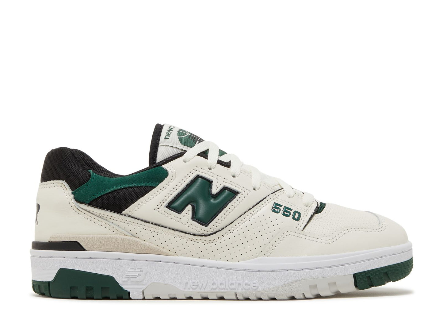 New Balance 550 Sea Salt Pine Green