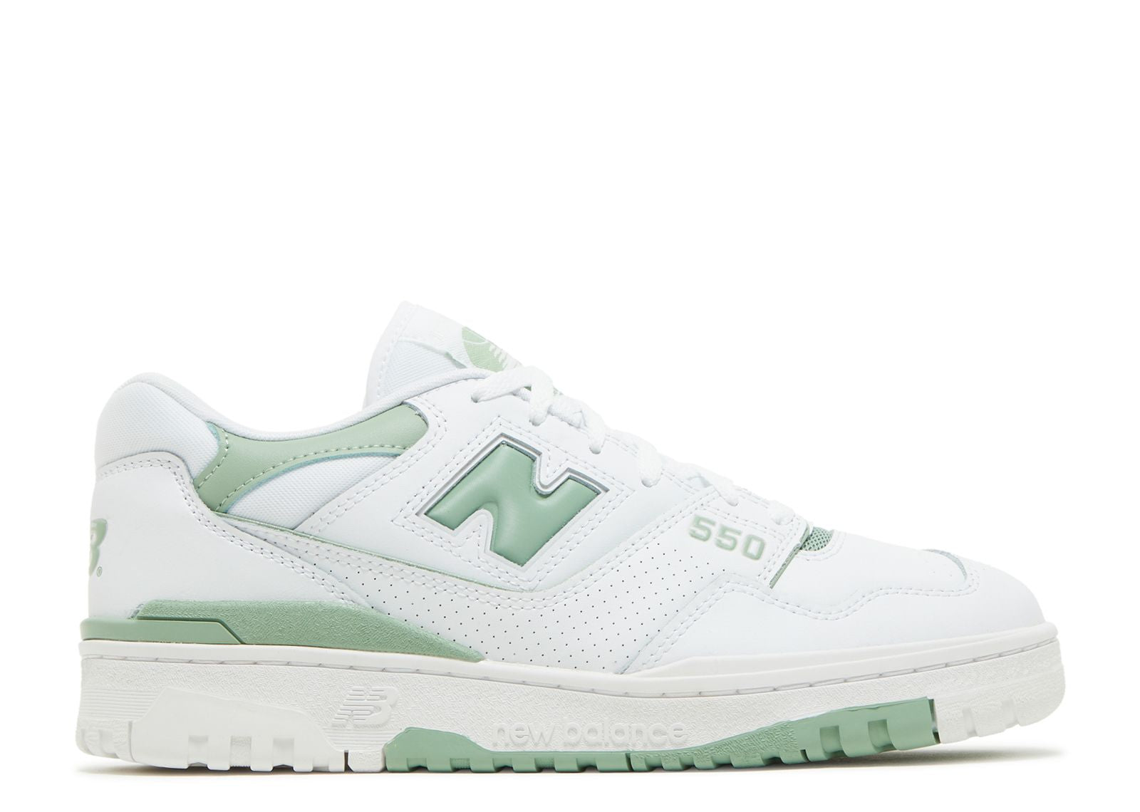 New Balance 550 White Mint Green