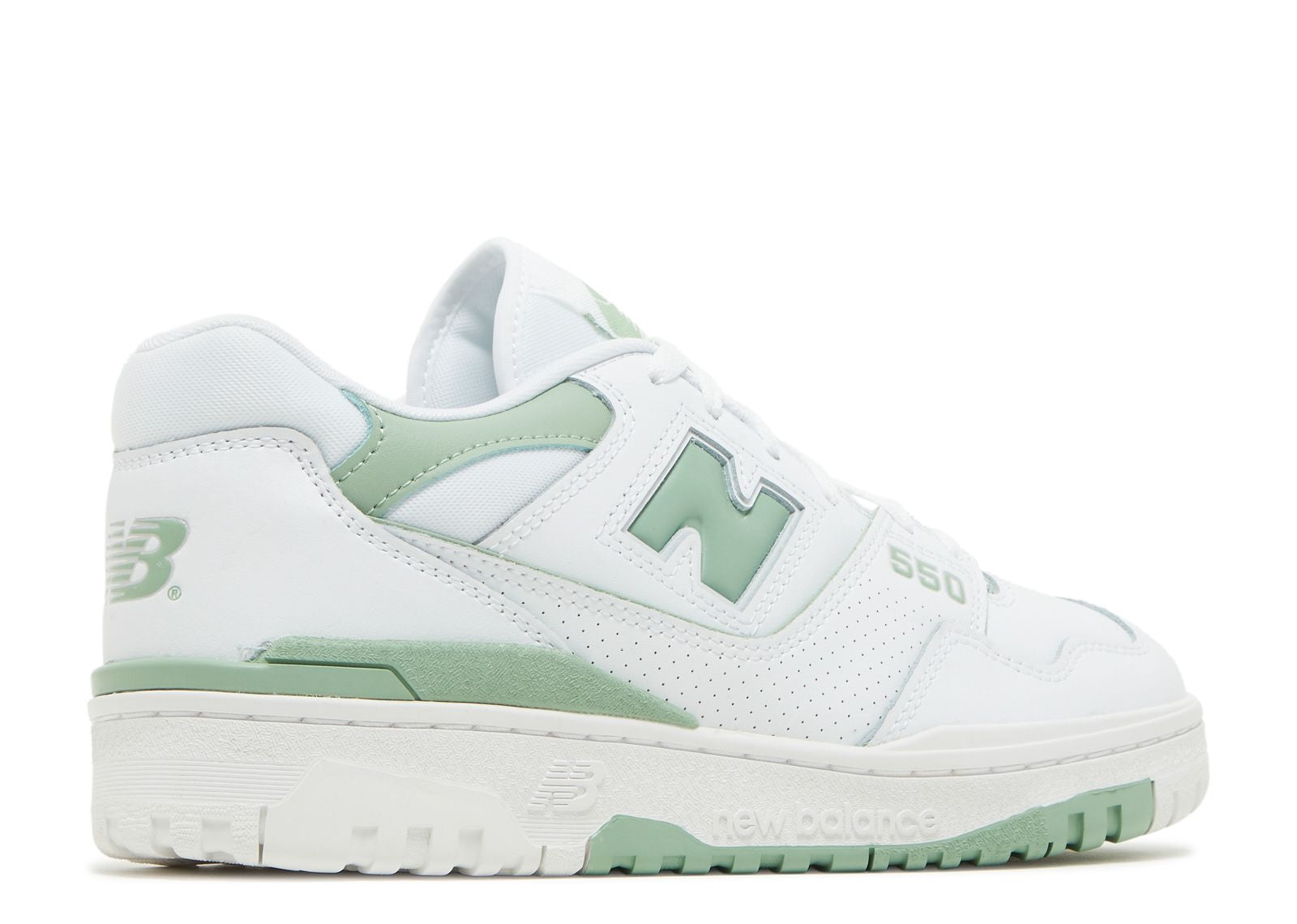 New Balance 550 White Mint Green