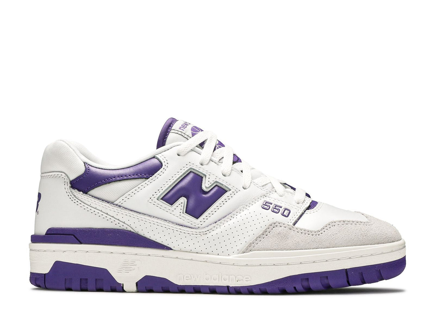 New Balance 550 White Purple