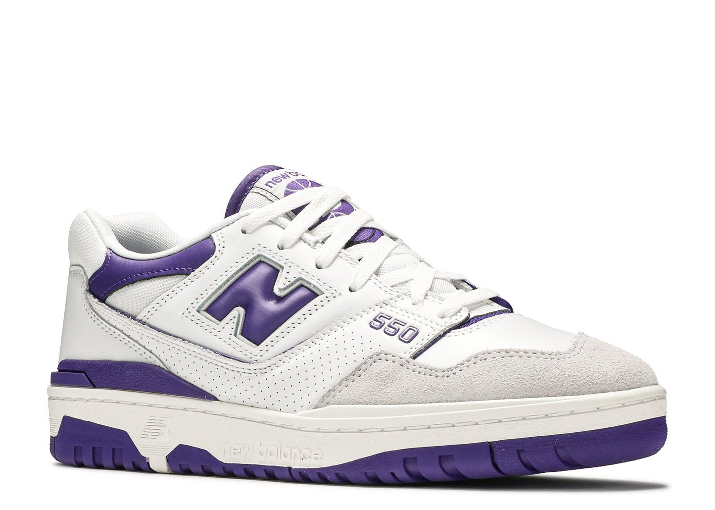 New Balance 550 White Purple