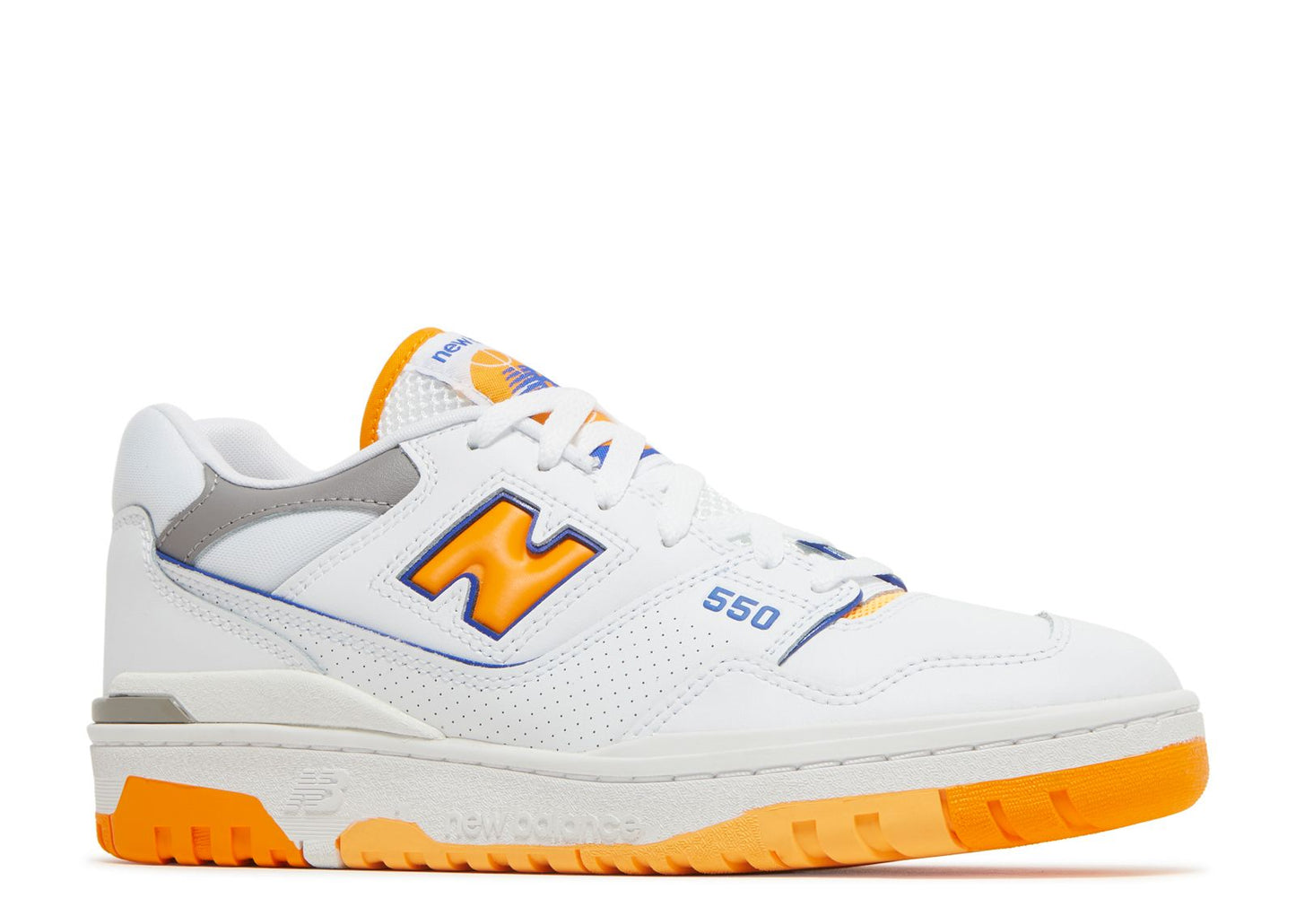 New Balance 550 White Vibrant Orange