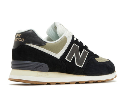 New Balance 574 Black Olive Gum