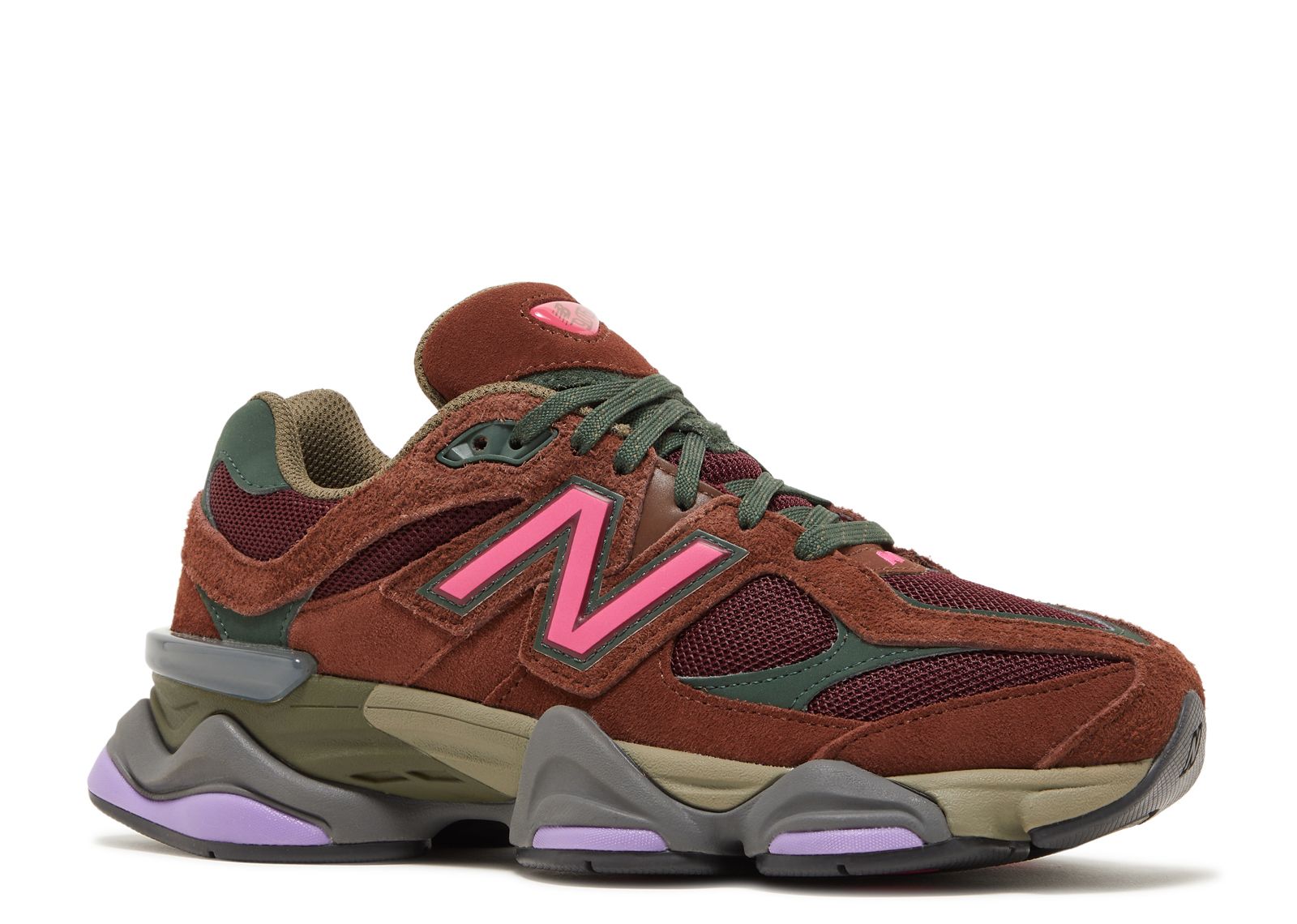 New Balance 9060 Rich Oak Burgundy