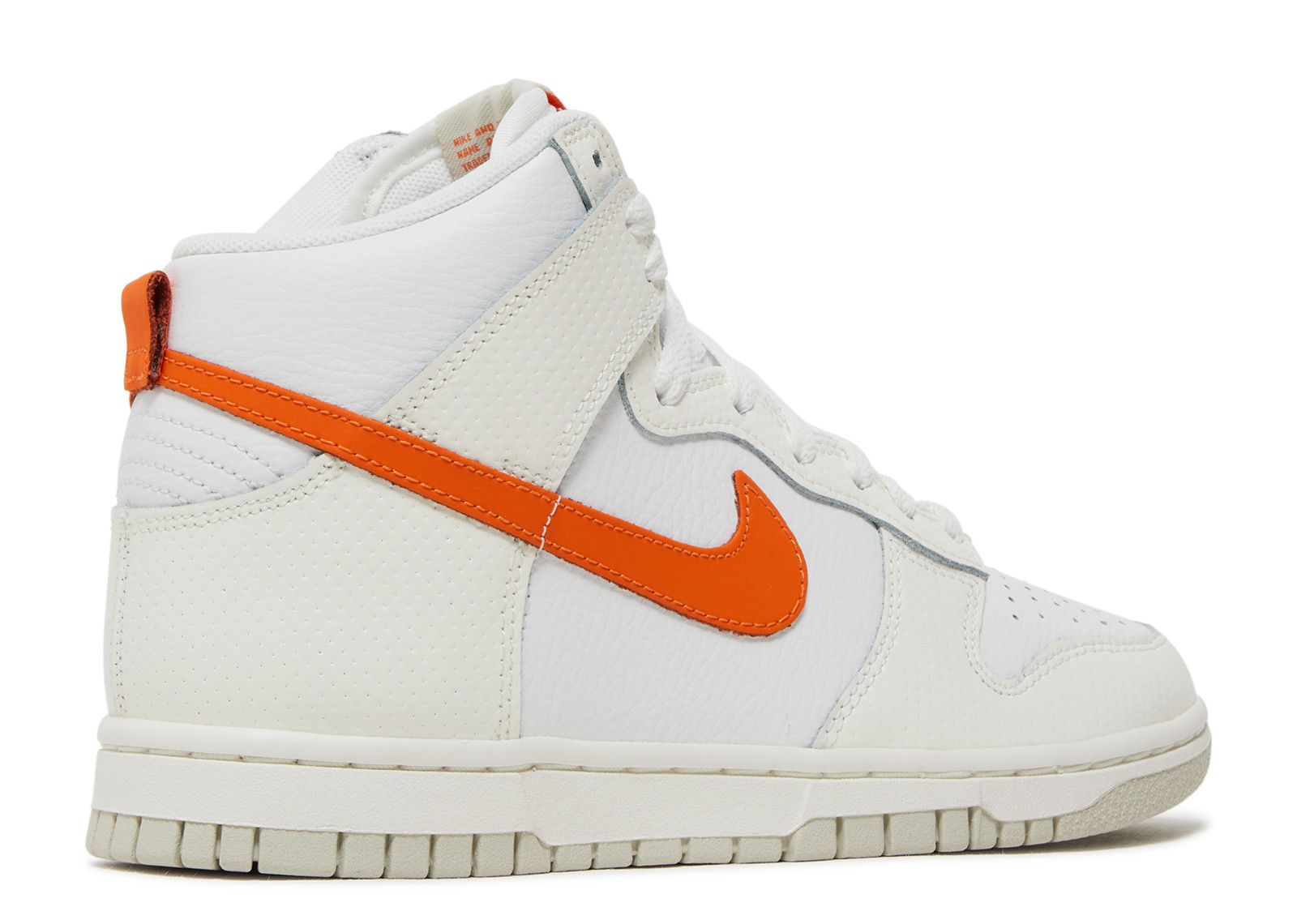 Nike Dunk High White Orange