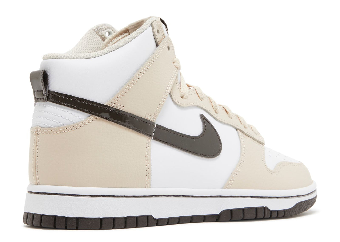 Nike Dunk High White Sanddrift Brown