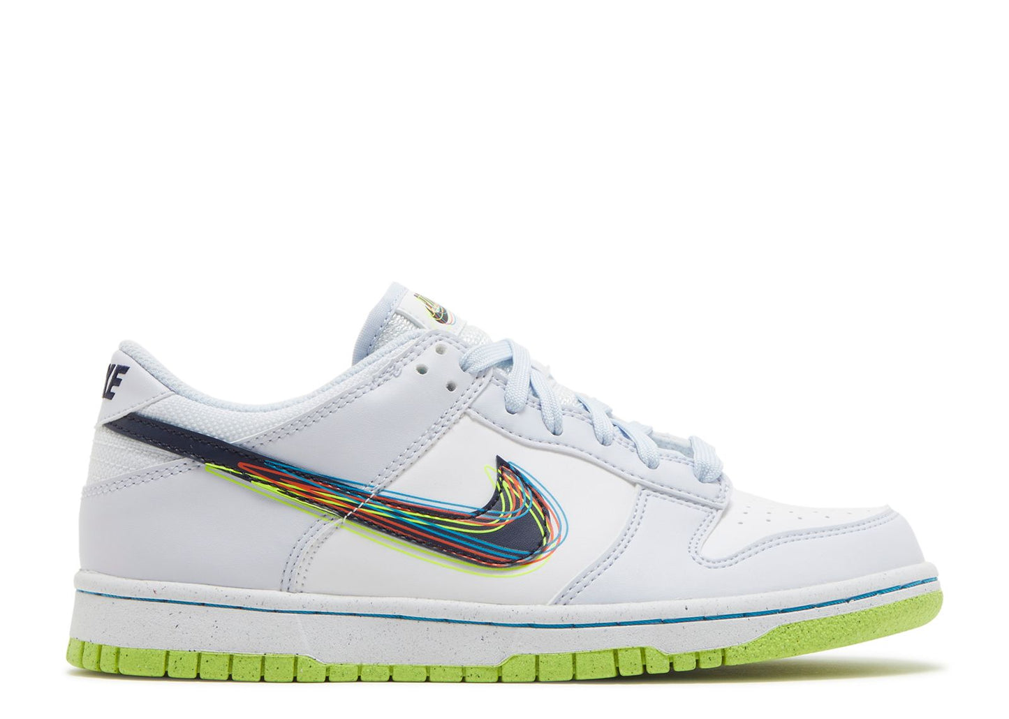 Nike Dunk Low 3D Swoosh Grey