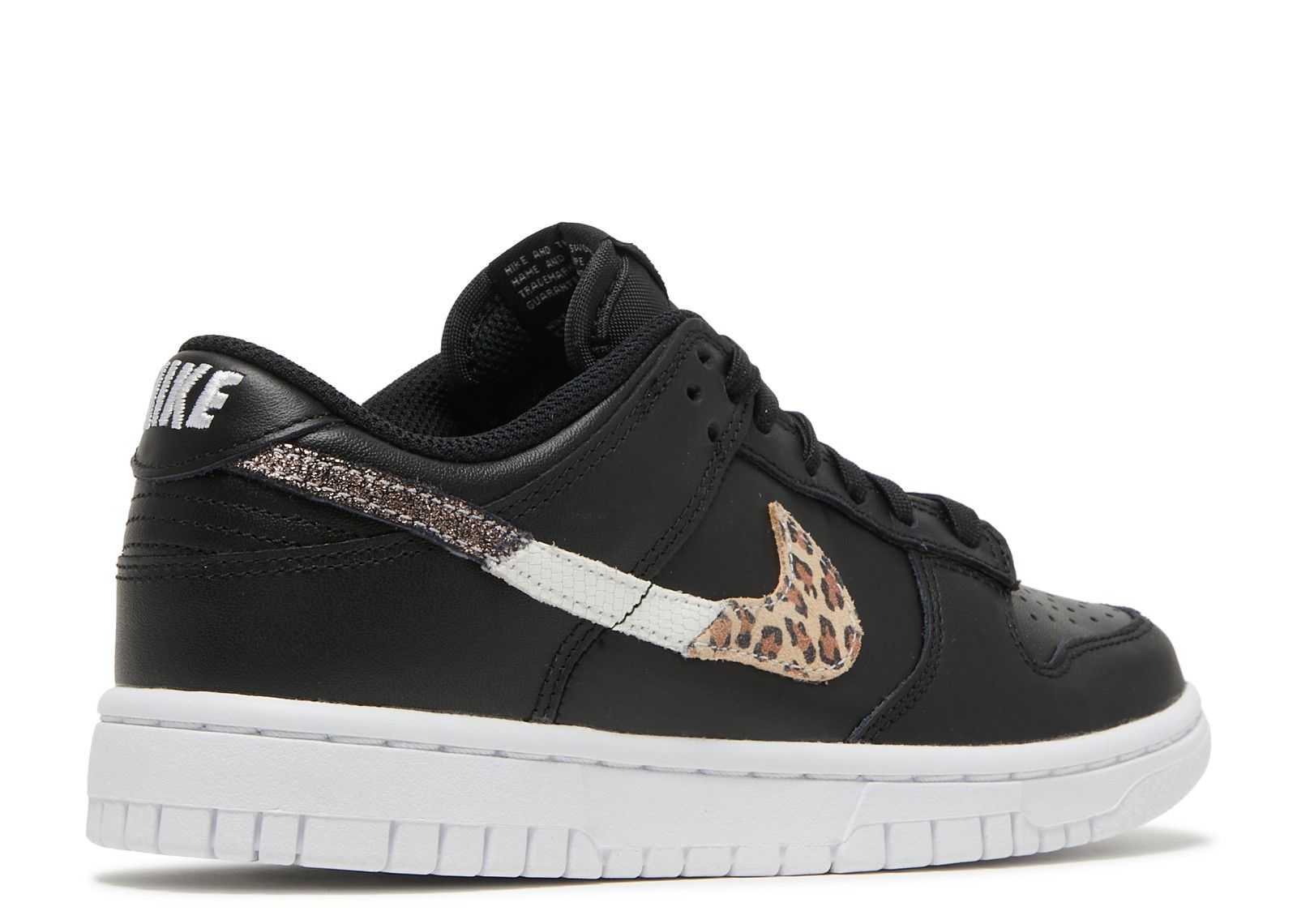 Nike Dunk Low Animal Print Black