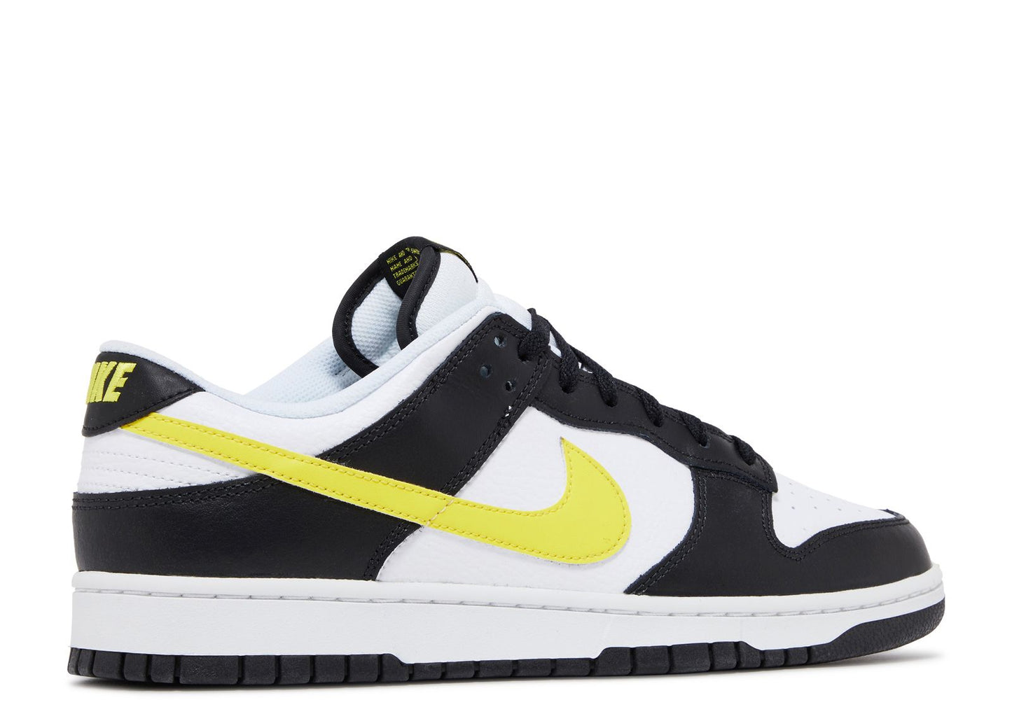 Nike Dunk Low Black Yellow White