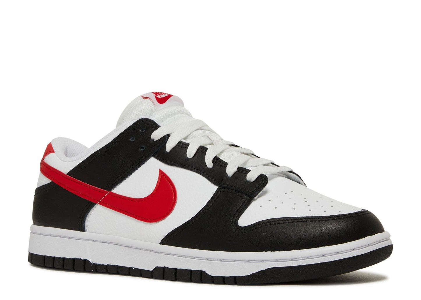 Nike Dunk Low White Black Red