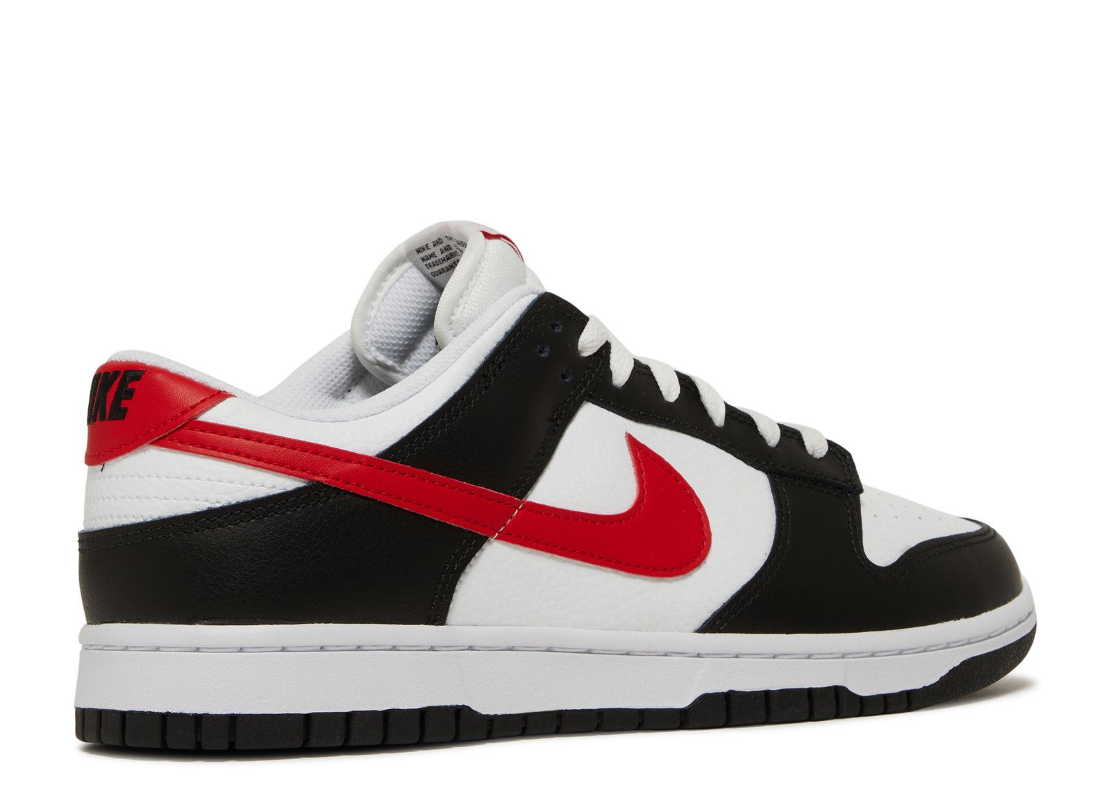 Nike Dunk Low White Black Red