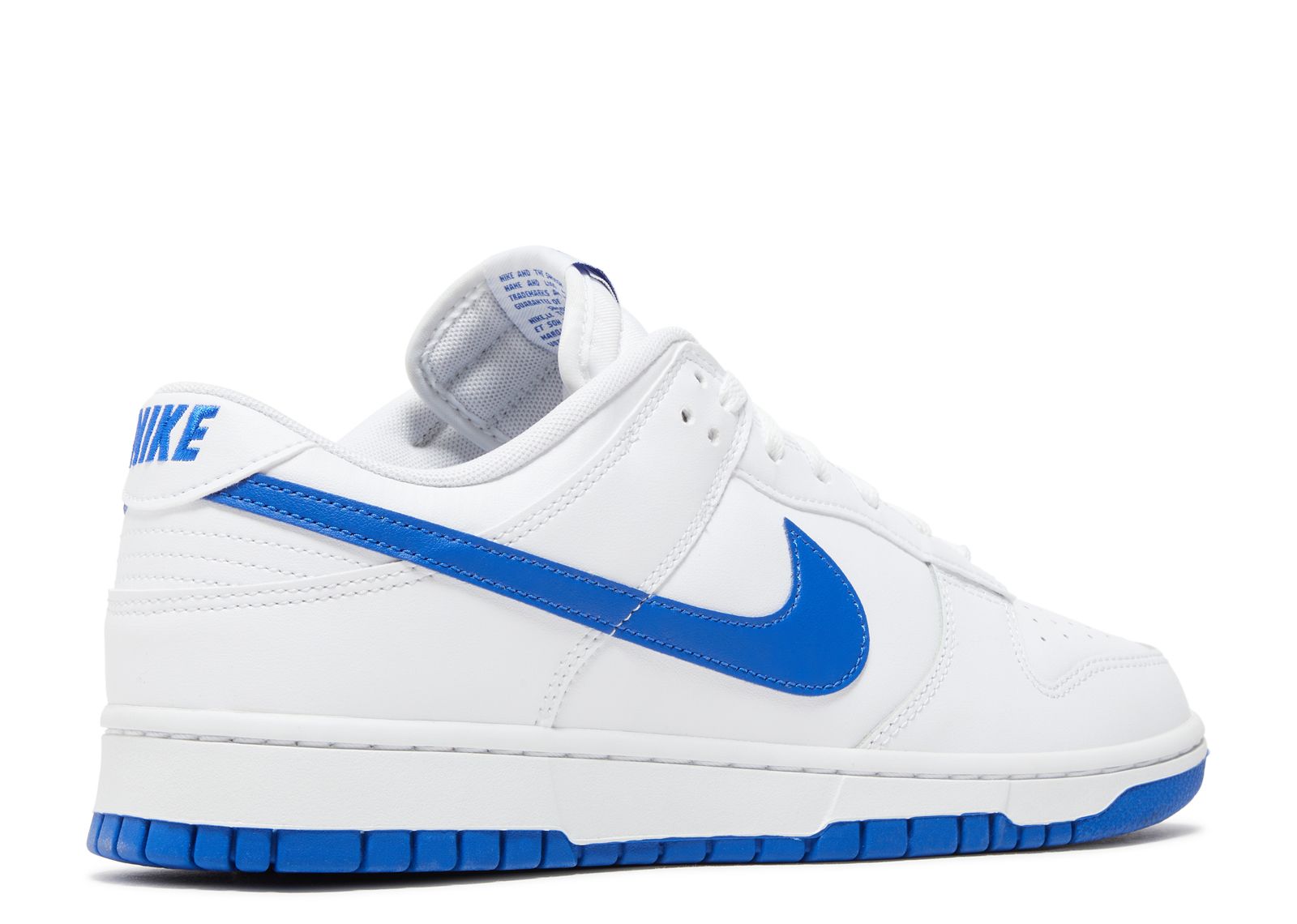 Nike Dunk Low White Hyper Royal