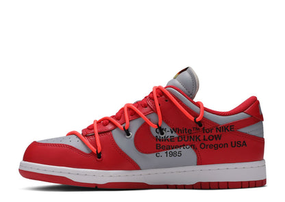 Nike Off-White Dunk Low University Red