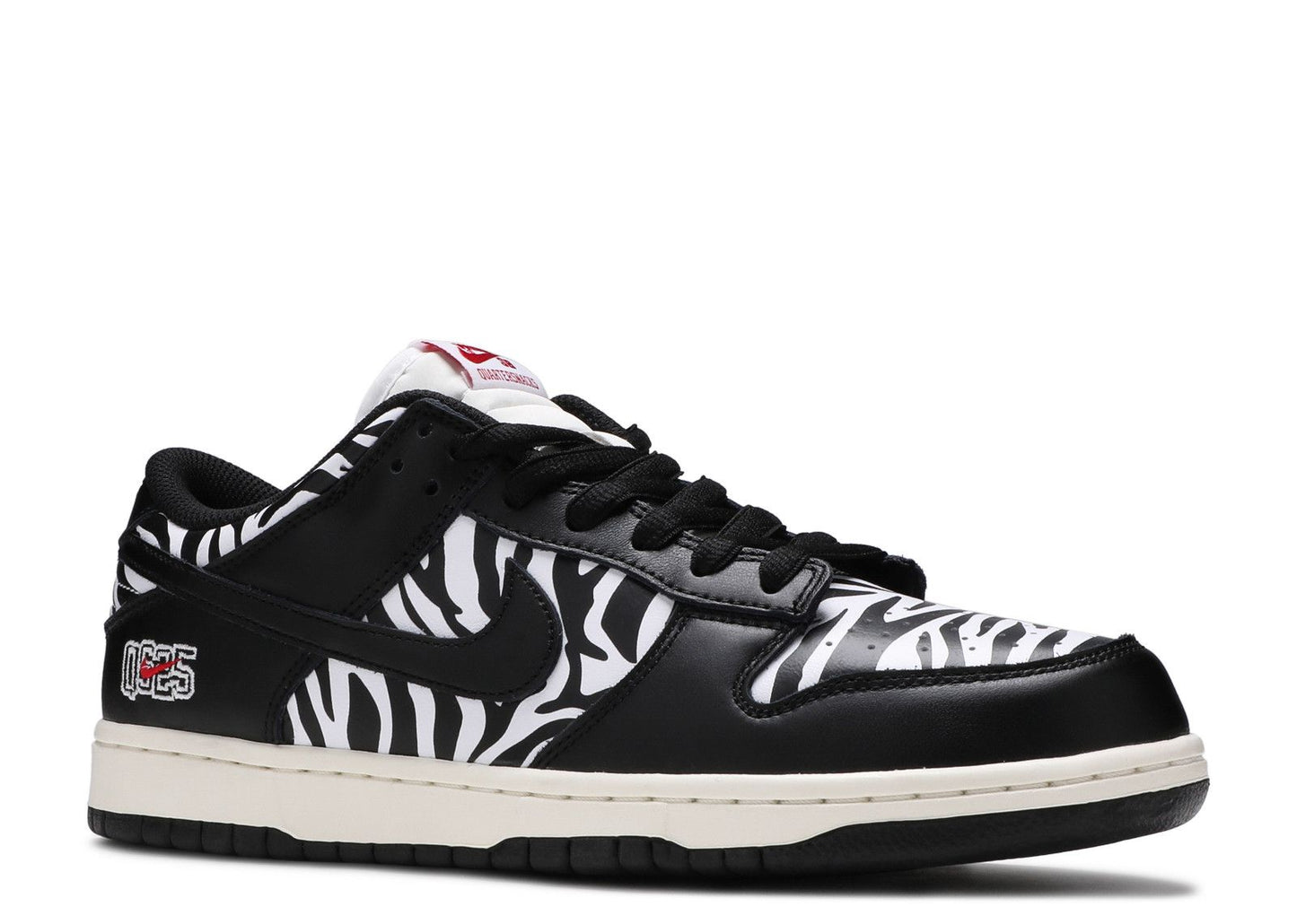 Nike SB Dunk Low Quartersnacks Zebra